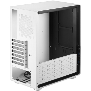 JONSBO 乔思伯 U4 全铝侧透 ATX机箱 白色 图4