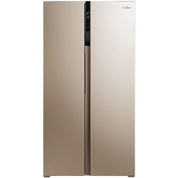 双11预告： Midea 美的 BCD-655WKPZM(E) 对开门冰箱 655升 图1