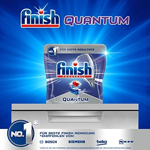 中亚Prime会员： Finish 亮碟 Quantum系列 12效合1洗碗块 144块 *2件 图2