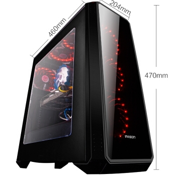 IPASON 攀升 Passion P86 组装台式机 （Ryzen 5 2600、8GB、120GB、GTX1060 5GB） 图3