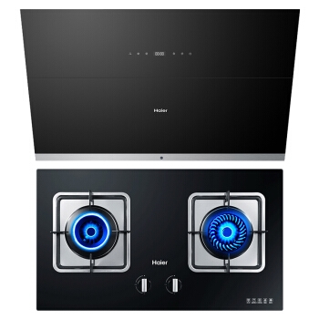 11日0点、双11预告： Haier 海尔 E900C11+QE5B1 侧吸烟灶套装 图1