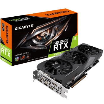 11日0点、双11预告： GIGABYTE 技嘉 GeForce RTX 2080 Ti GAMING OC 11G 显卡 图1