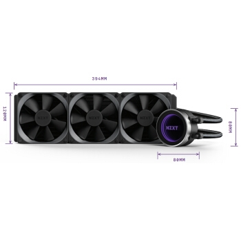 11日0点： NZXT. 恩杰 海妖X72 360 CPU一体式RGB水冷散热器 图3