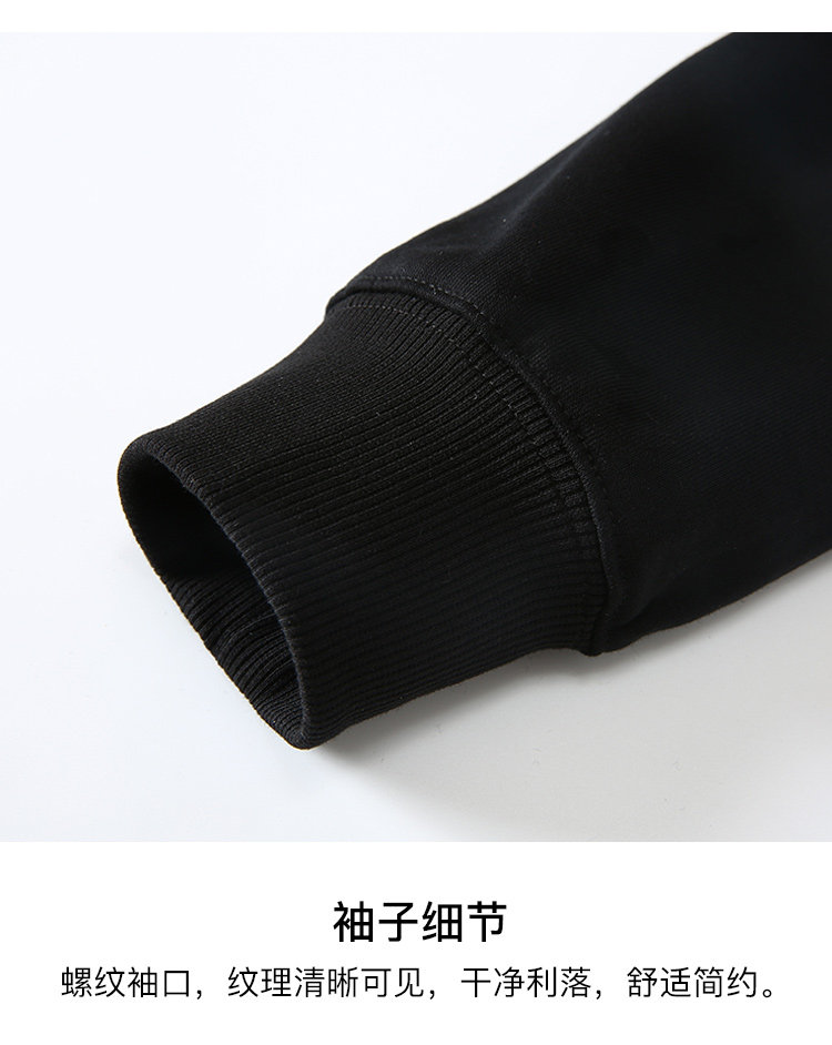 天猫良品臻选 街派一族 男重工刺绣 仙鹤纯棉卫衣 图8
