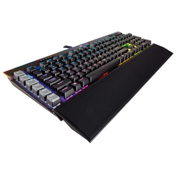 11日0点、双11预告： USCORSAIR 美商海盗船 K95 RGB PLATINUM 机械键盘 银轴 青铜色 图2