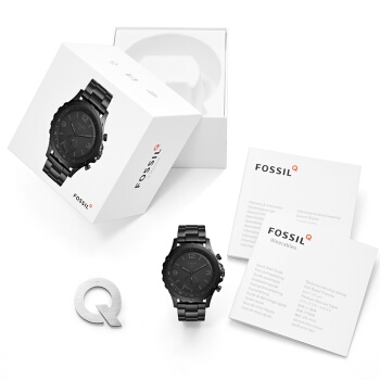 11日0点、双11预告： Fossil 化石 Q Nate 智能手表 钢带 图5
