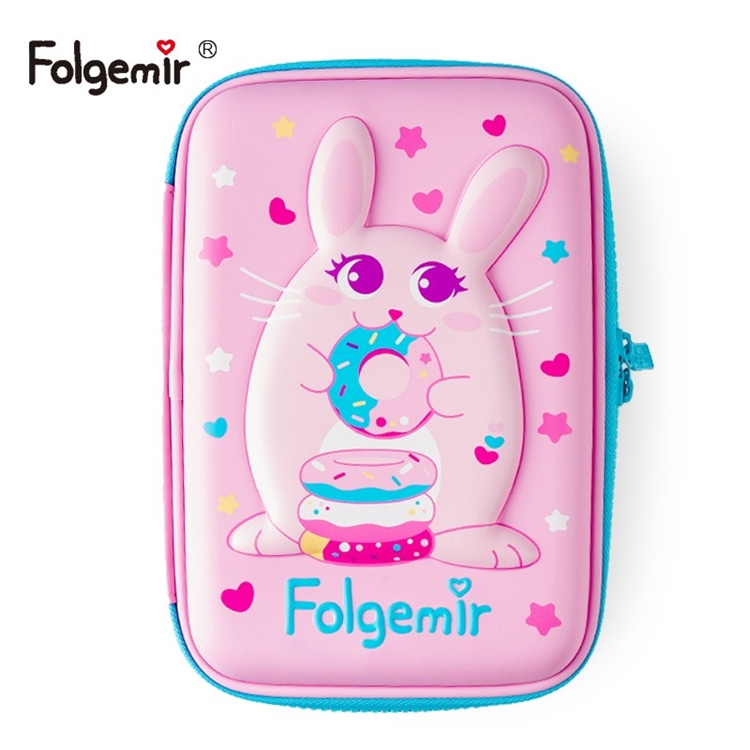 14点开始： Folgemir 跟我来 EVA浮雕文具盒 福兔大款 15*22cm 图1