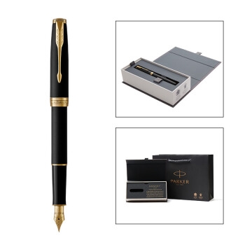 PARKER 派克 SONNET卓尔系列 钢杆金夹 钢笔 M尖 图2