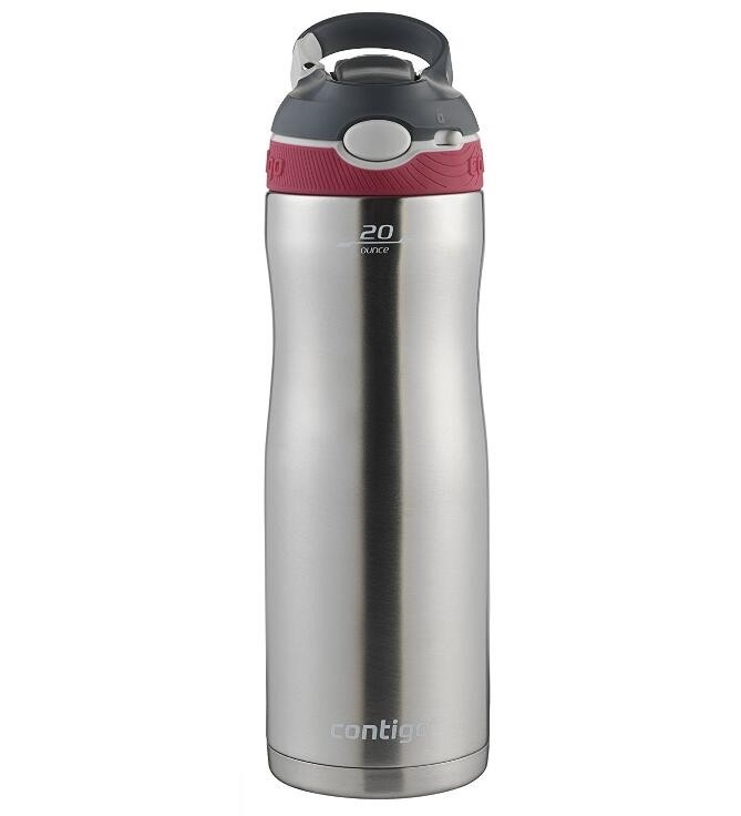 中亚Prime会员： Contigo 康迪克 AUTOSPOUT 不锈钢吸管保温杯 570ml 图1