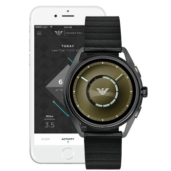 11日0点、历史低价、双11预告： EMPORIO ARMANI 阿玛尼 ART5009 智能腕表 图2