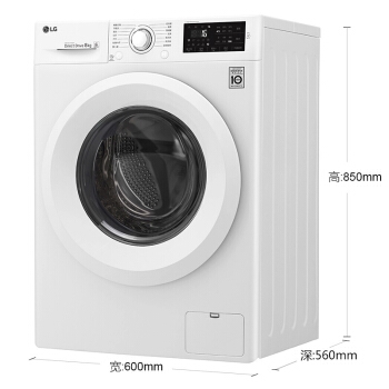 LG WD-L51TNG20 8公斤 变频 滚筒洗衣机 图2