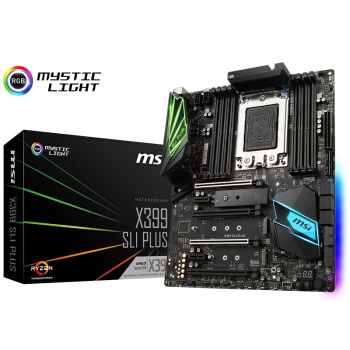 msi 微星 X399 SLI PLUS 主板 图2