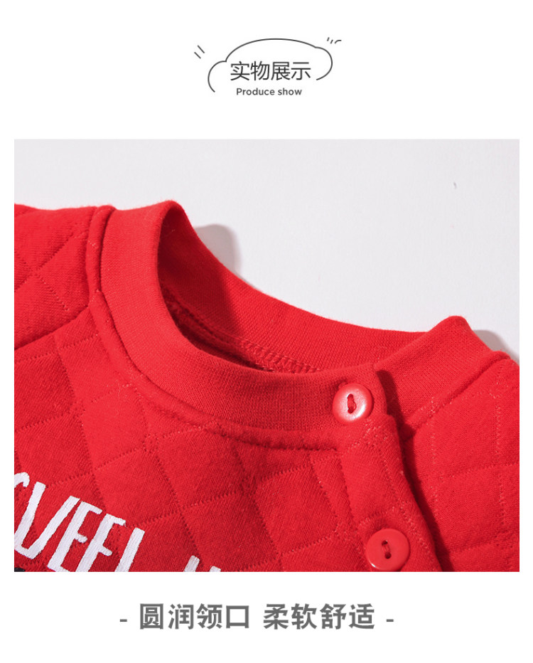蓝粉象 宝宝保暖衣套装 图12
