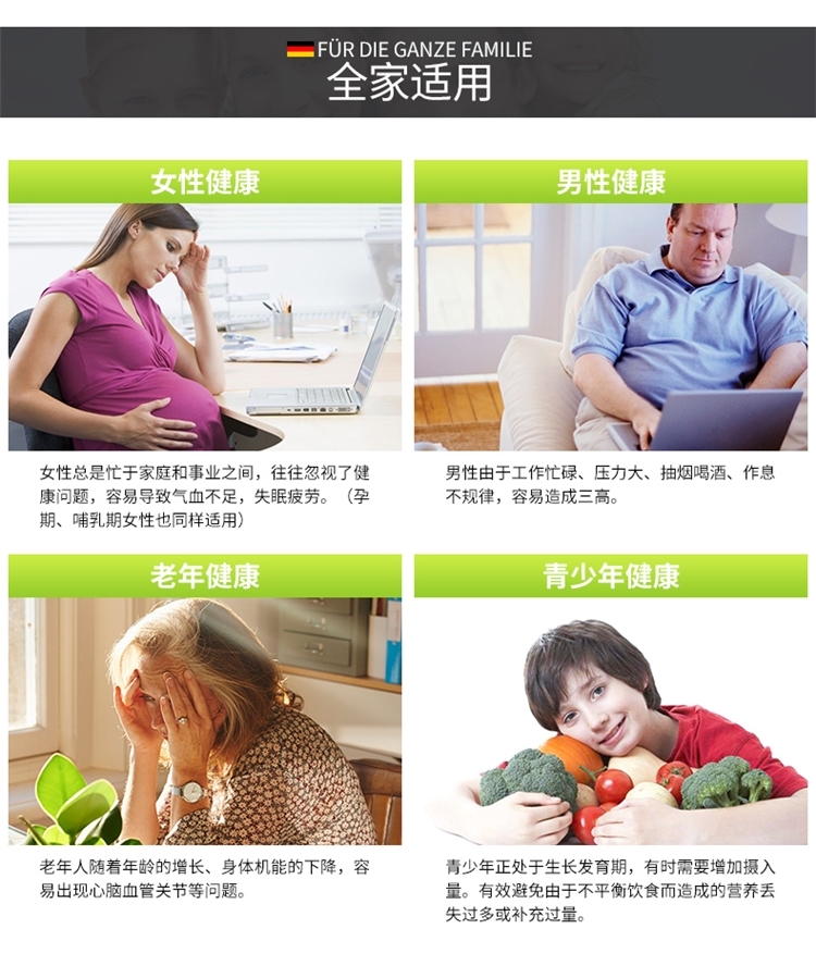 德国进口 Sovita 复合维生素矿物质 100片*2件 图4
