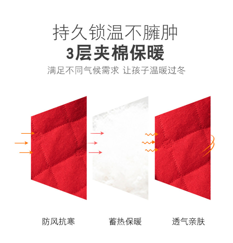 蓝粉象 宝宝保暖衣套装 图2