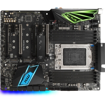 msi 微星 X399 SLI PLUS 主板 图1