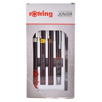 rOtring 红环 专业绘图针管笔+自动铅笔(0.25,0.35,0.5) 图2