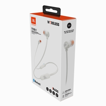 JBL T110BT 入耳式蓝牙耳机 白色 图5