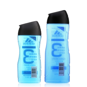 adidas 阿迪达斯 男士香波沐浴露套装 （运动后舒缓400ml+250ml） *2件 图2