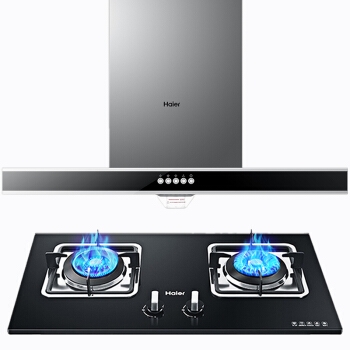Haier 海尔 E900T2S+QE5B1 烟灶套装(天然气) 图1