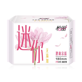 elis 怡丽 新素肌感 棉柔卫生巾 夜用290mm*48p+睡安裤4p+赠mini装(180mm) 图4