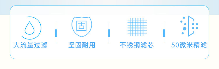 安之星 反冲洗前置精滤水器 AZX-QZ-05 图3