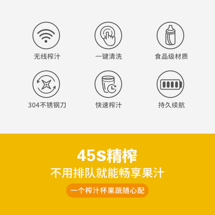 apollinaris 便携榨汁机 图2