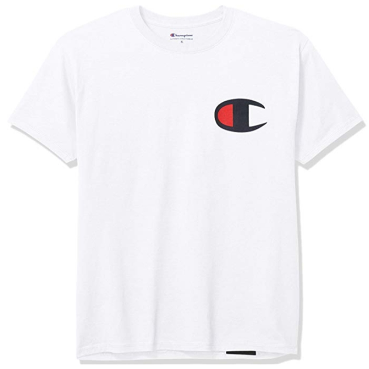 限M码： Champion 男士大C Logo T恤 图1