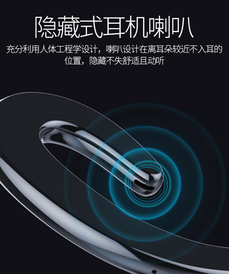 夏新 不入耳蓝牙耳机  长时间佩戴无痛感 图3