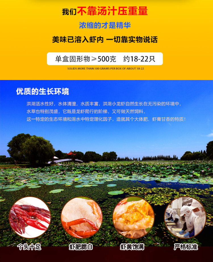 小龙虾洪湖小龙虾熟食 香辣1.6斤 18-25只 图6