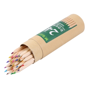 M&G 晨光 AWP34304 原木彩色铅笔 24色/筒 *3件 +凑单品 图2