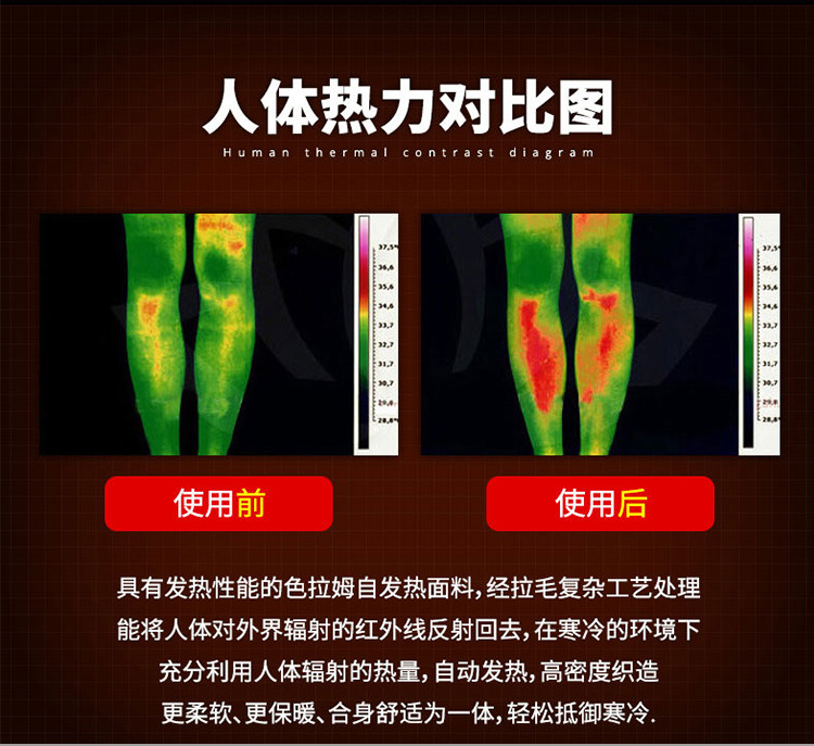 可选加绒 高弹速干打底长裤紧身裤 图4