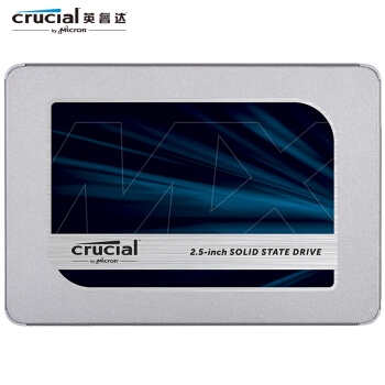 crucial 英睿达 MX500 SATA3 固态硬盘 500GB 图1