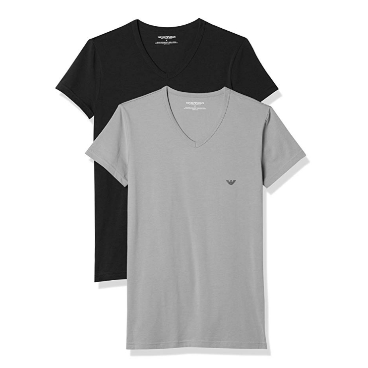 EMPORIO ARMANI 111512cc717 男士短袖T恤 2件装 图1