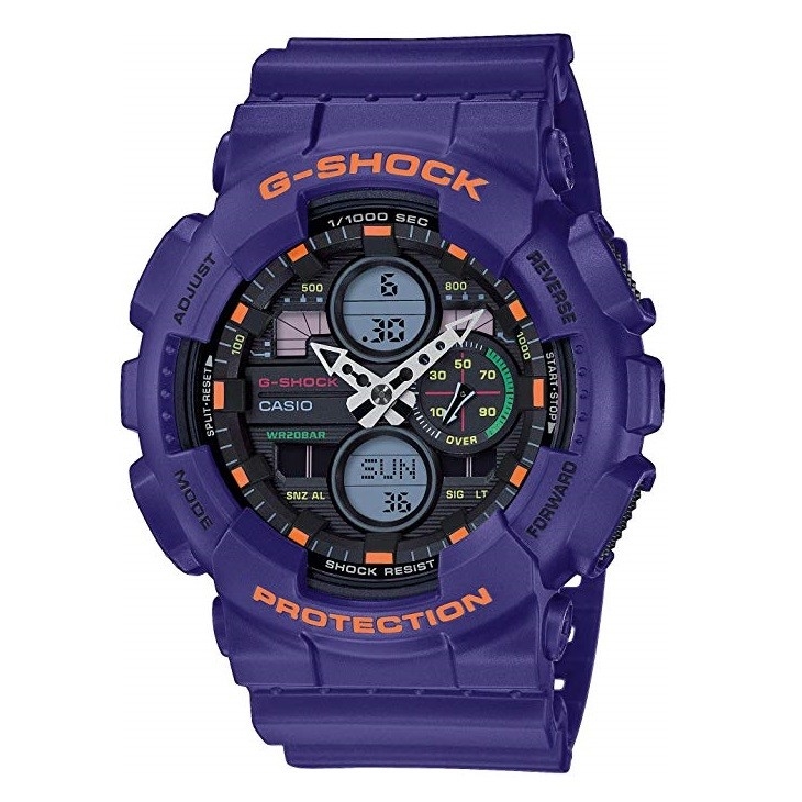 中亚Prime会员： CASIO 卡西欧 G-SHOCK GA-140-6AER 男士运动腕表 图1