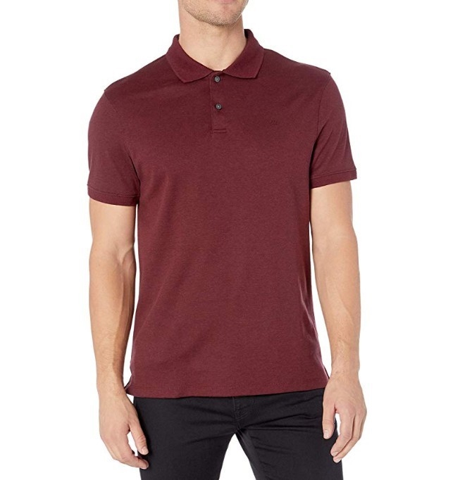 限尺码： Calvin Klein 卡尔文·克莱 40ZK297 男士纯棉条纹Polo衫 图1