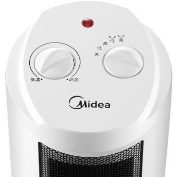 22点开始、历史低价： Midea 美的 NTH20-17LW 塔式暖风机 图2