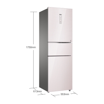 限地区： Haier 海尔 BCD-221WDECU1 风冷变频冰箱 221升 图2