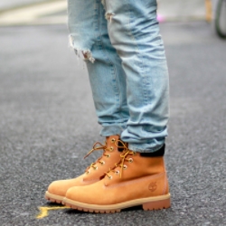 Timberland 添柏岚 6英寸 12909 大童款工装靴 图5