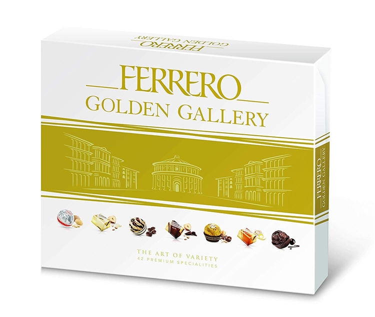 Ferrero 费列罗 金色画廊42件豪华巧克力 401g 图1