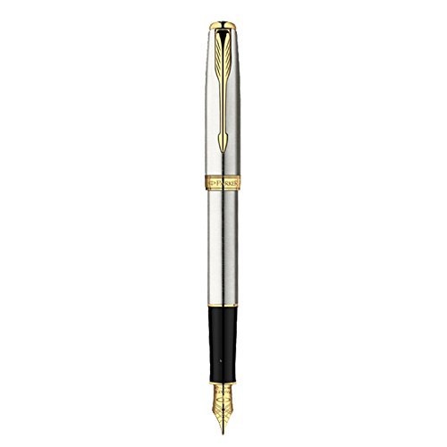 PARKER 派克 SONNET卓尔系列 钢杆金夹 钢笔 F尖 图2
