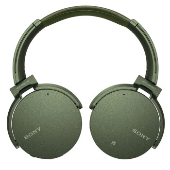 黑五全球购、中亚Prime会员： SONY 索尼 MDR-XB950N1 头戴式降噪耳机 绿色 图5