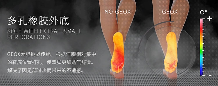 神价 意大利 健乐士Geox 19秋季新款 男童轻便透气休闲运动鞋 鞋底开孔透气 图3