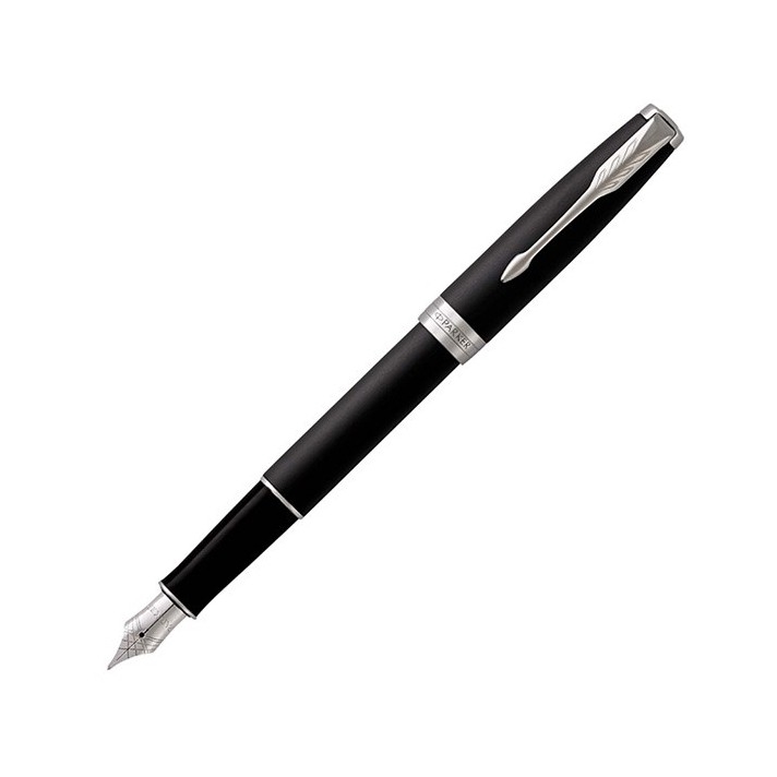 PARKER 派克 SONNET卓尔 M尖钢笔 钢杆银夹 图1