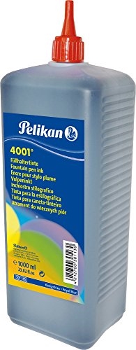 Pelikan 百利金 4001 钢笔墨水 1000ml 蓝色 图1
