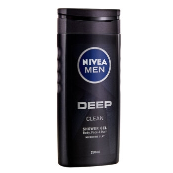 NIVEA 妮维雅 男士深黑DEEP矿泥醒体沐浴露 250ml *2件 图3