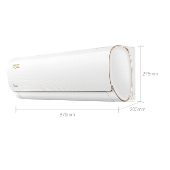 1日0点： Midea 美的 智弧 KFR-35GW/WDAD3@ 1.5匹 定速冷暖 壁挂式空调 图2