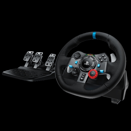 中亚Prime会员、历史低价： Logitech 罗技 G920 游戏方向盘和踏板 图1