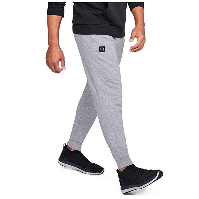 黑五全球购、限尺码： UNDER ARMOUR 安德玛 RIVAL FLEECE JOGGER 男士抓绒运动裤 图1