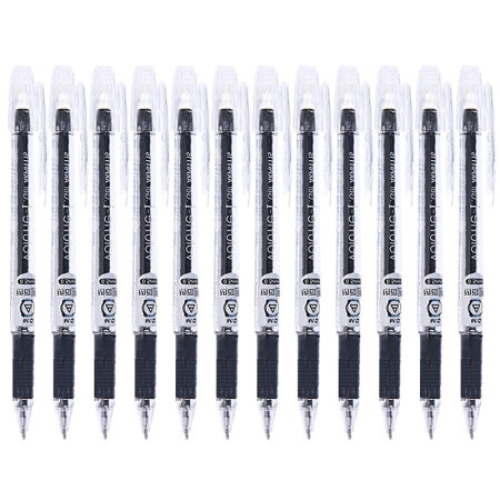 M&G 晨光 AKP61115 热可擦中性笔 0.5mm 黑色 12支 *5件 图1